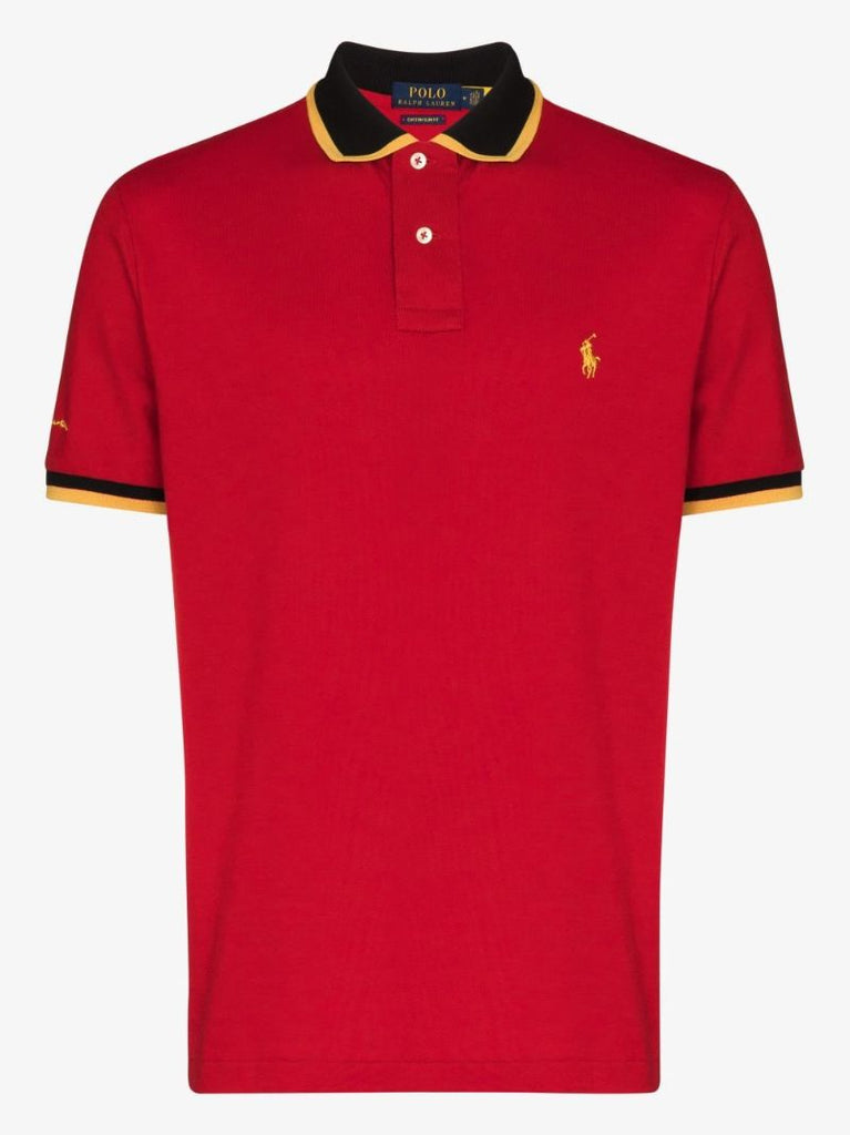 Embroidered Logo Polo Shirt