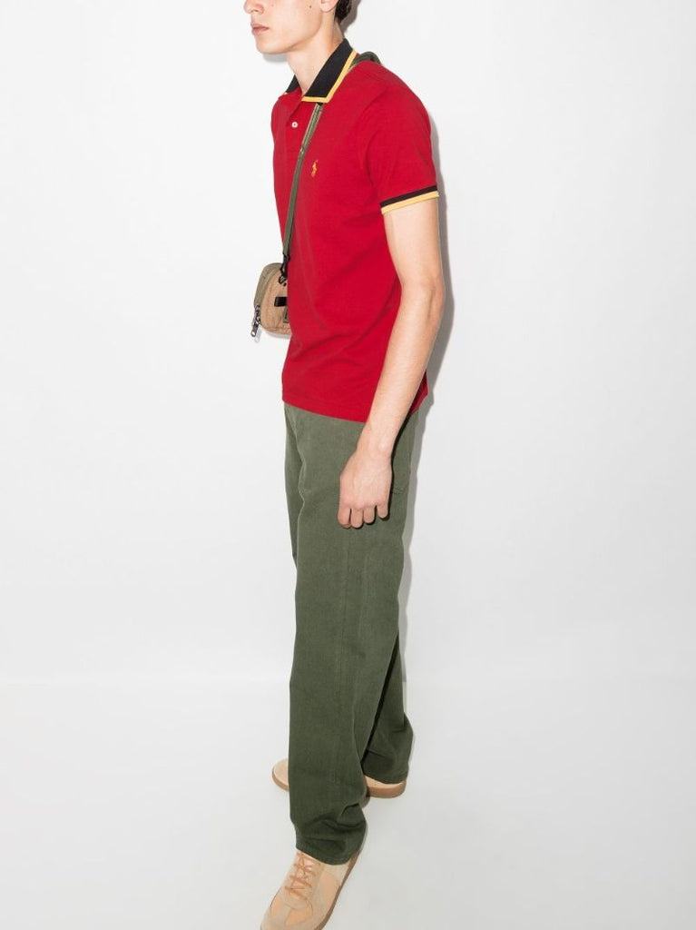 Embroidered Logo Polo Shirt