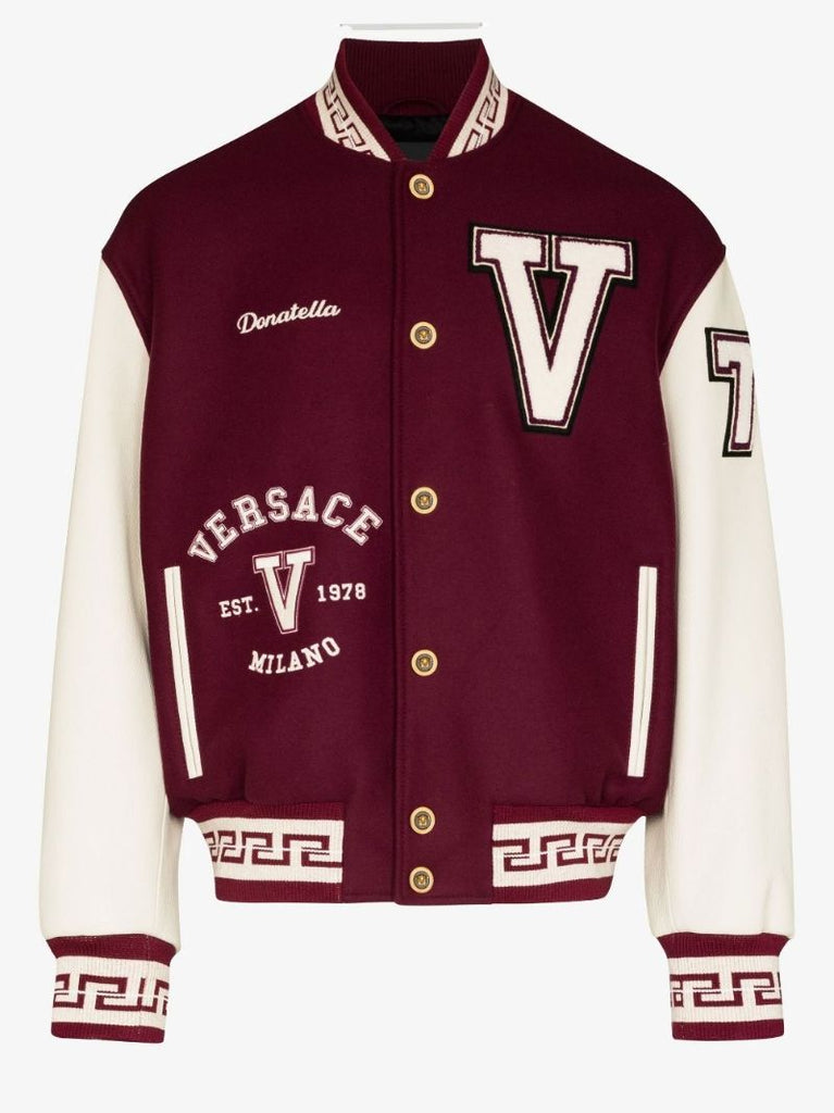 La Greca Trim Varsity Bomber Jacket