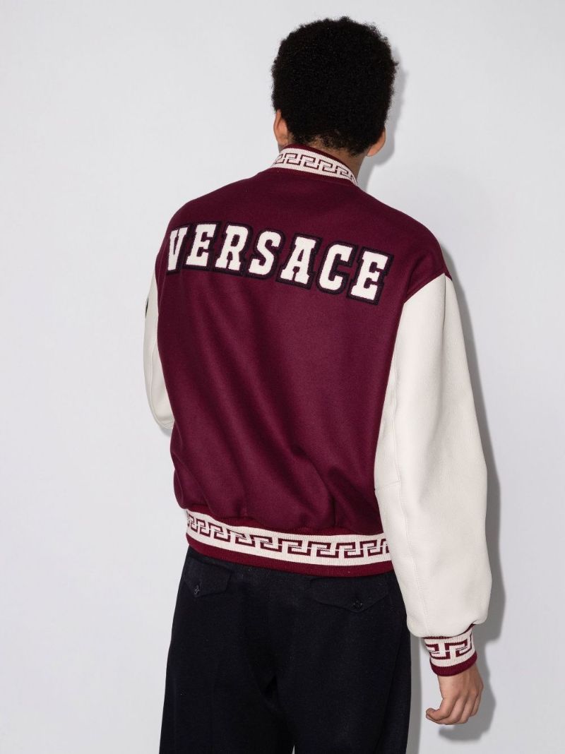 La Greca Trim Varsity Bomber Jacket