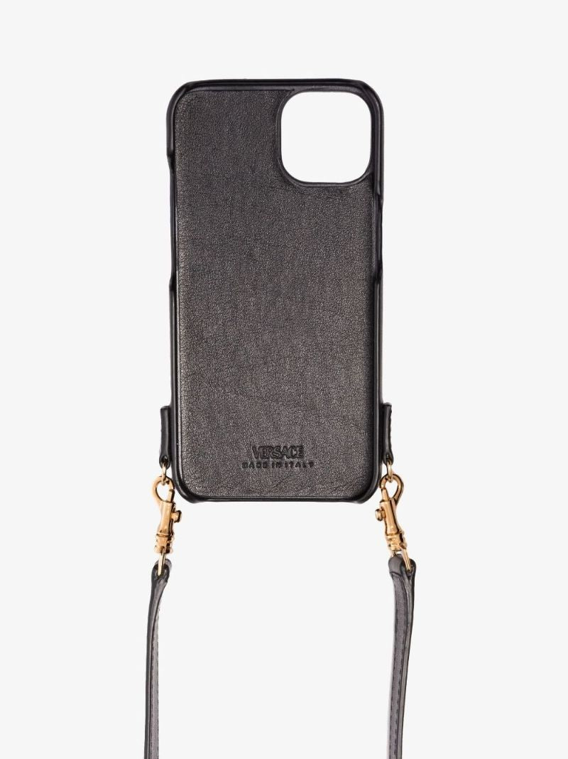 Black Medusa Biggie Leather Iphone 13 Case