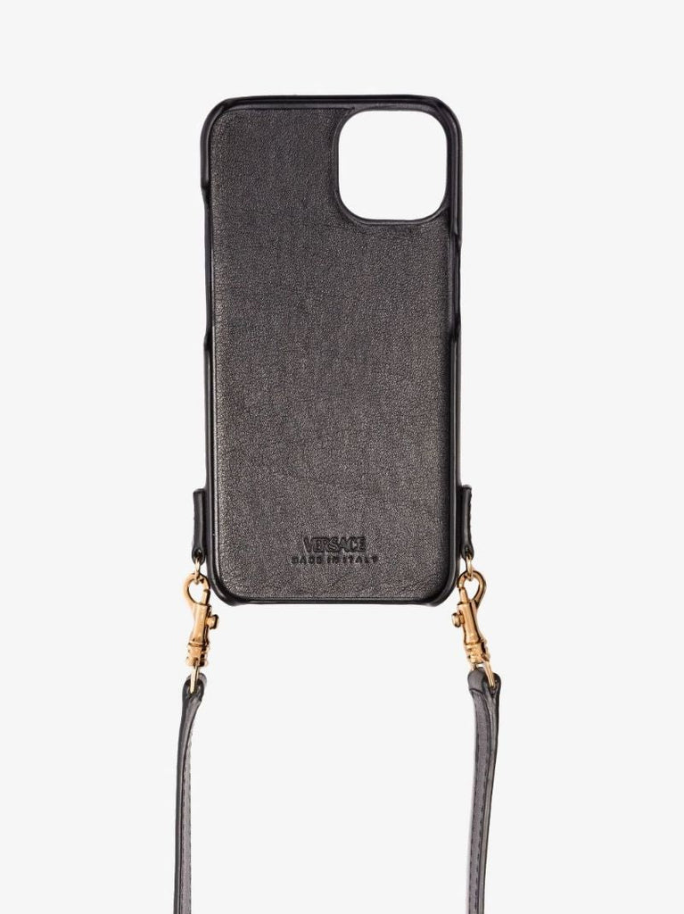 Black Medusa Biggie Leather Iphone 13 Case