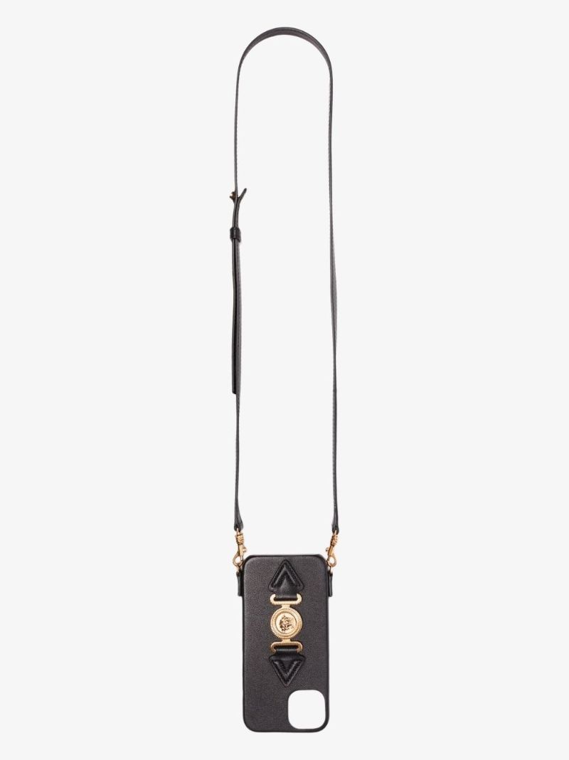 Black Medusa Biggie Leather Iphone 13 Case