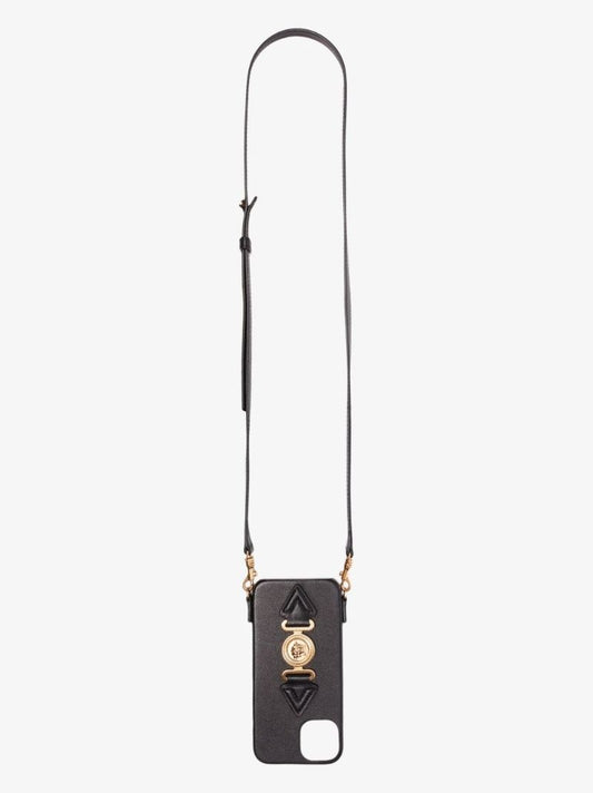 Black Medusa Biggie Leather Iphone 13 Case