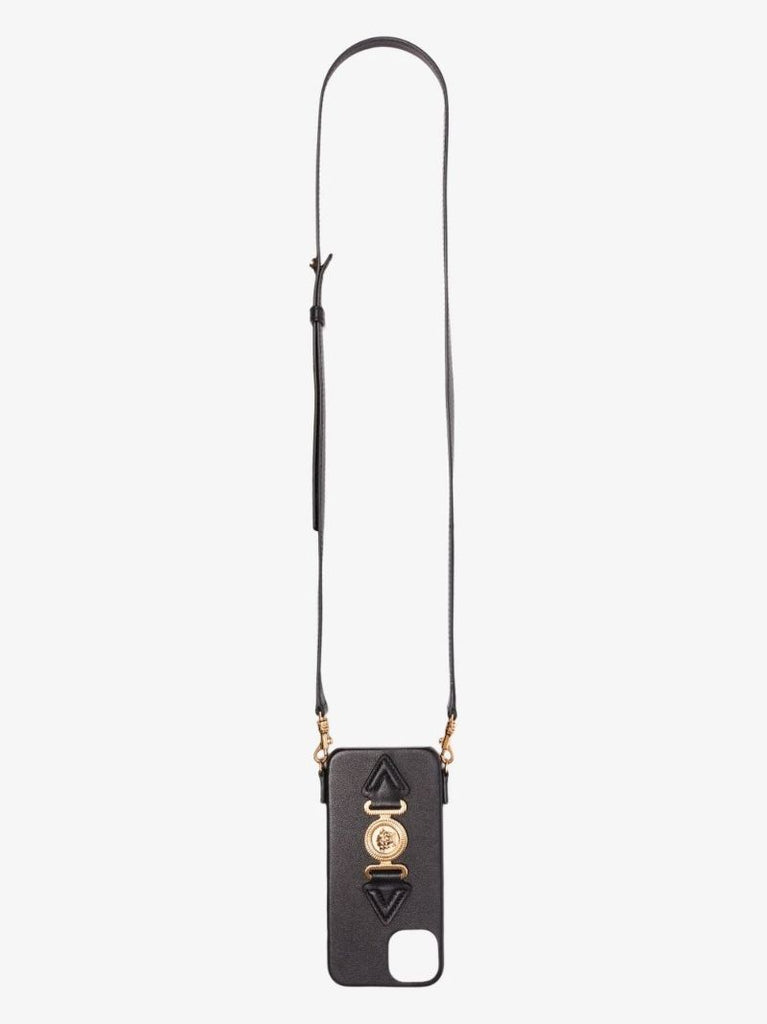 Black Medusa Biggie Leather Iphone 13 Case