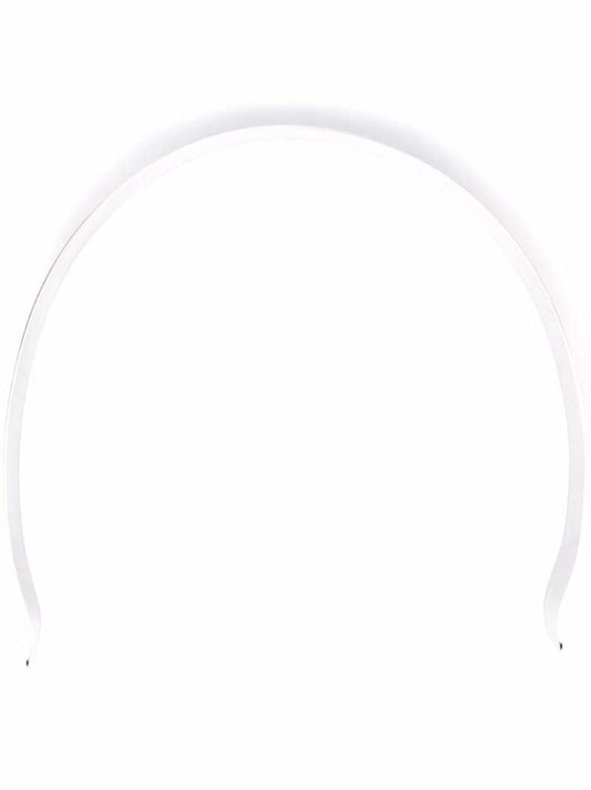 Silver-tone Logo Cuff Bracelet