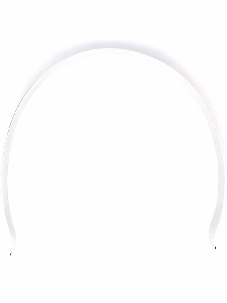 Silver-tone Logo Cuff Bracelet