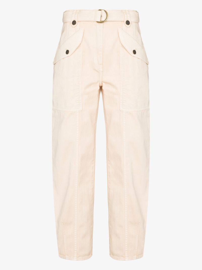 Waverly Tapered Canvas Jeans