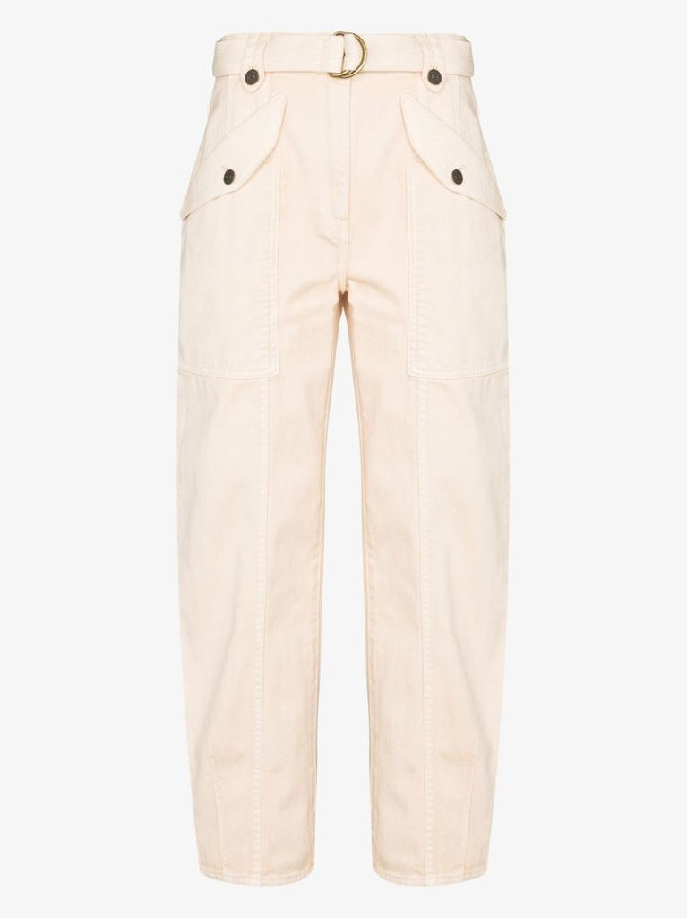 Waverly Tapered Canvas Jeans