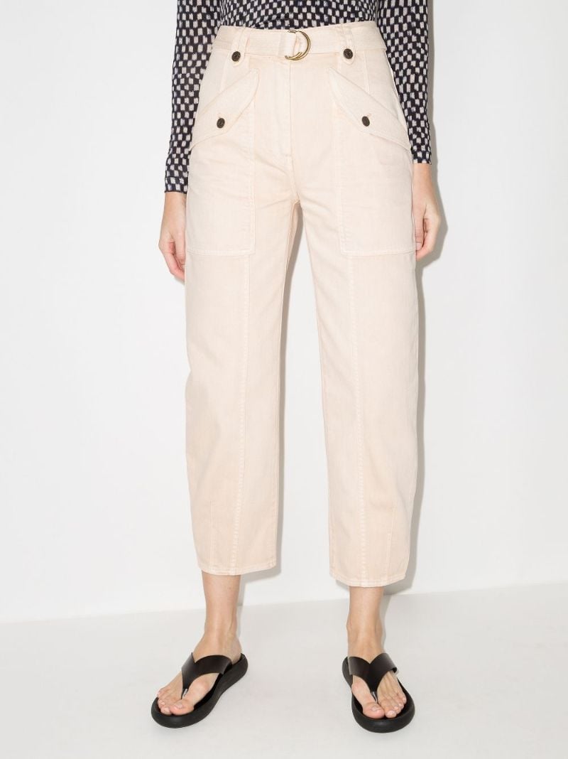 Waverly Tapered Canvas Jeans