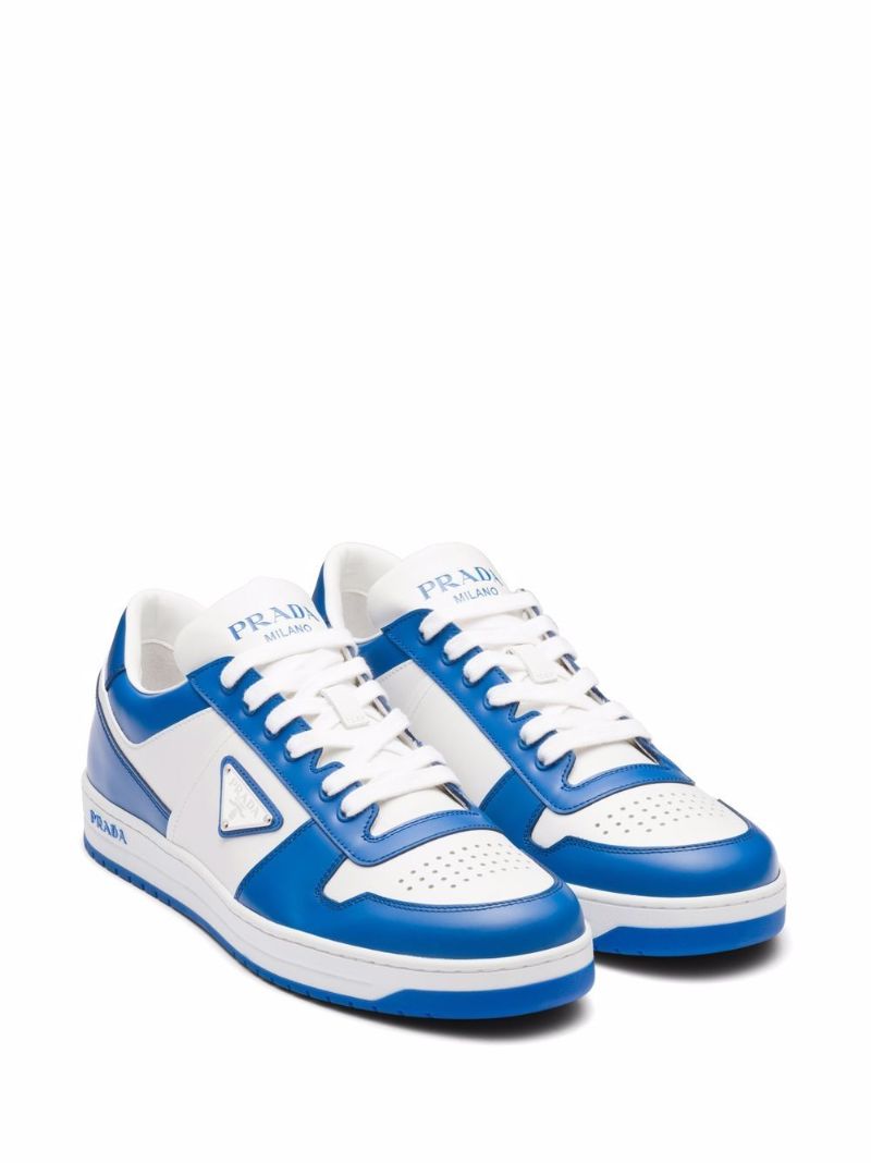 Blue Downtown Leather Sneakers