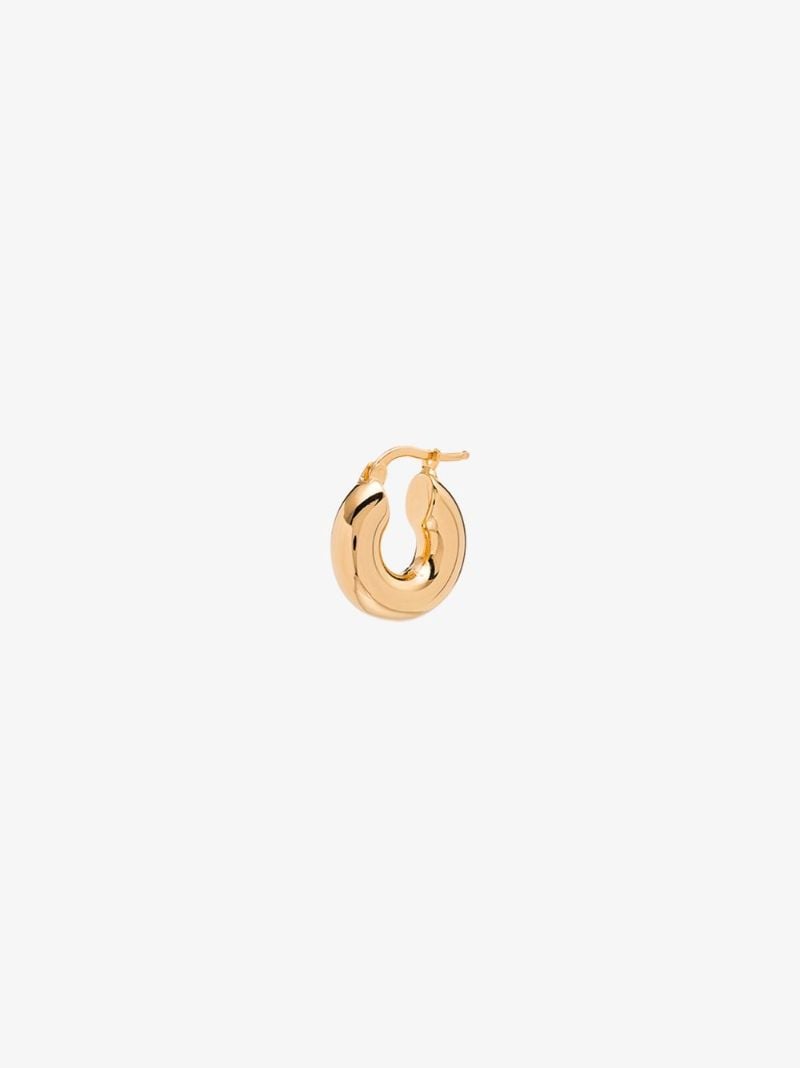 Gold-plated Mini Hoop Earrings