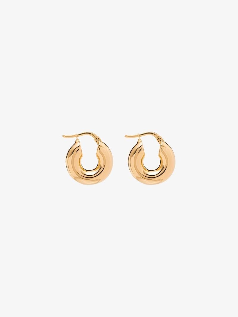 Gold-plated Mini Hoop Earrings