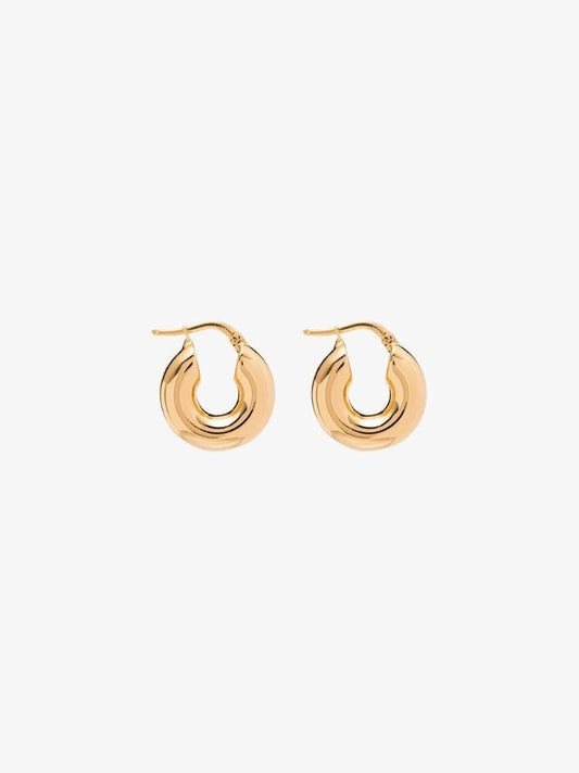 Gold-plated Mini Hoop Earrings