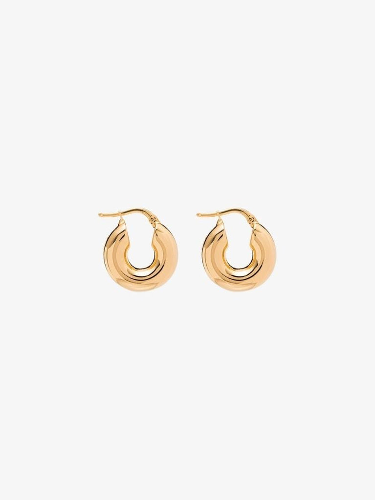 Gold-plated Mini Hoop Earrings