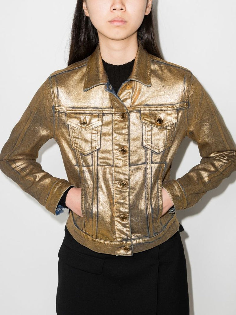 Coated Denim Jacket