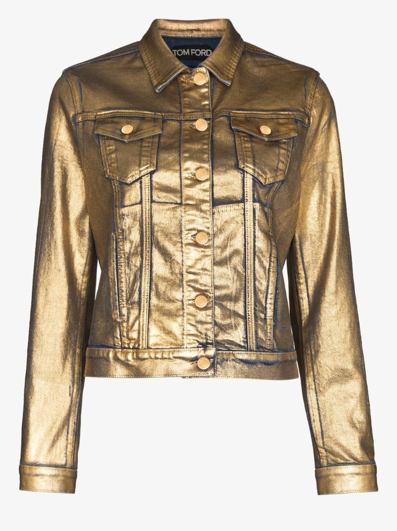 Coated Denim Jacket