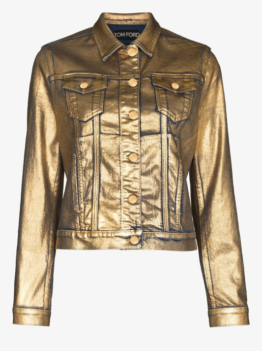 Coated Denim Jacket