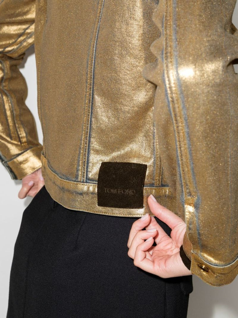 Coated Denim Jacket
