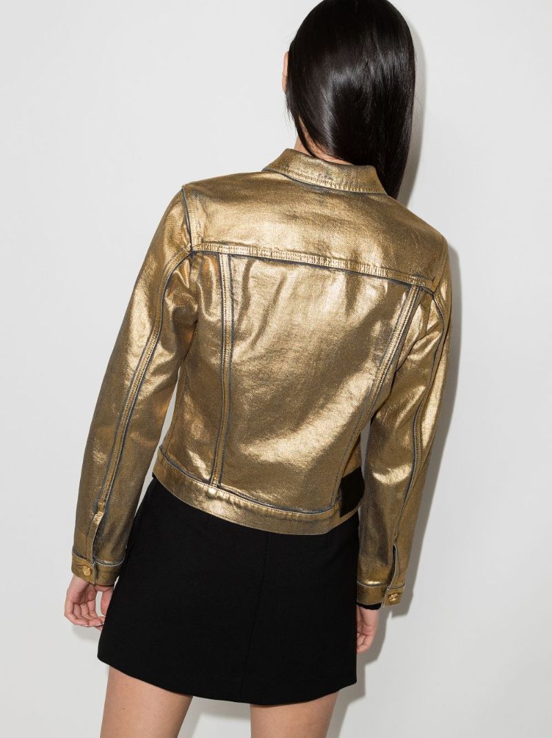 Coated Denim Jacket