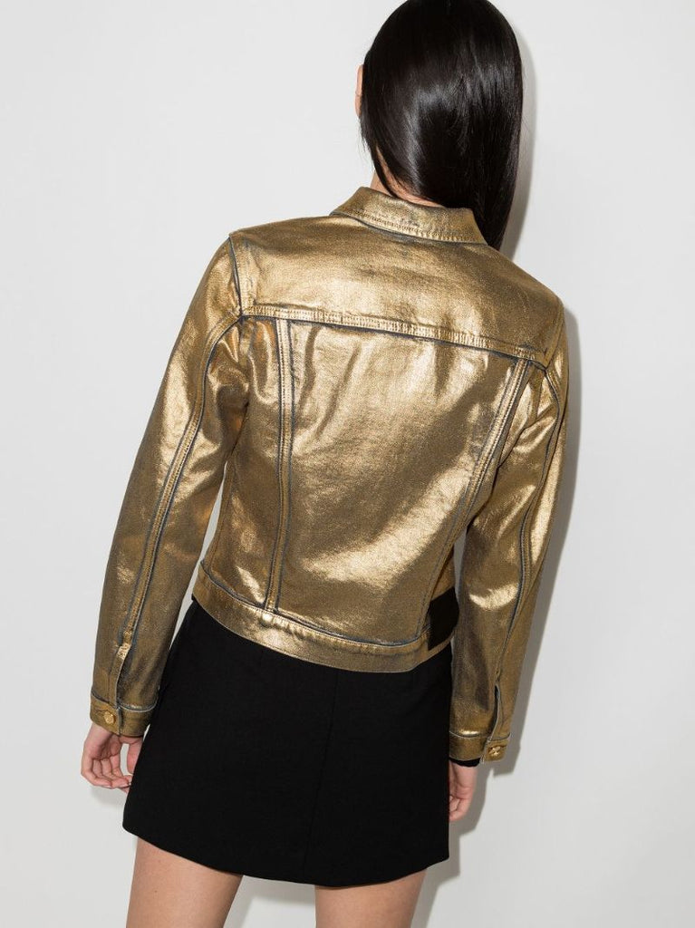 Coated Denim Jacket
