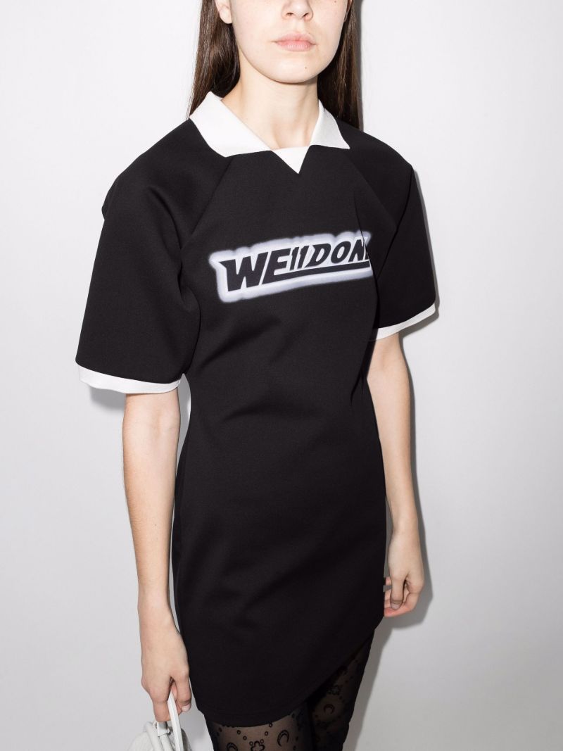 Logo Raglan Mini Dress