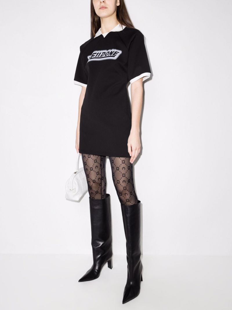 Logo Raglan Mini Dress