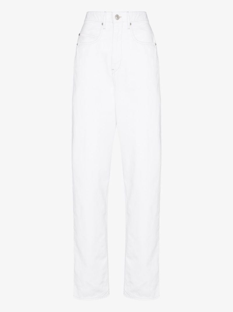 White Corsysr High Waist Jeans
