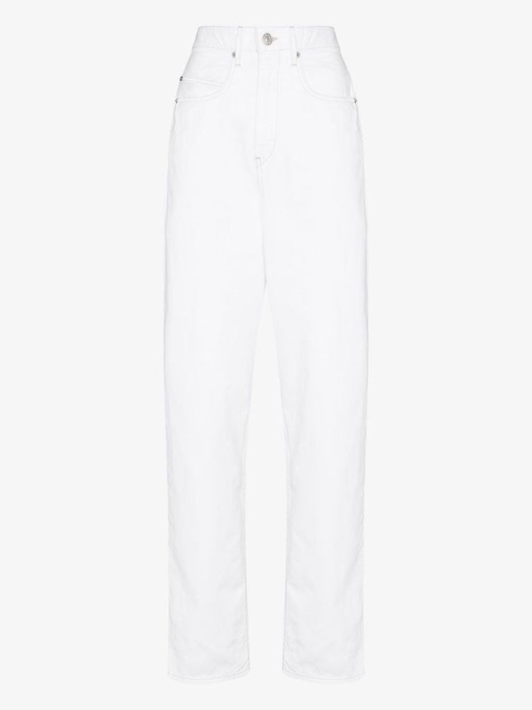 White Corsysr High Waist Jeans