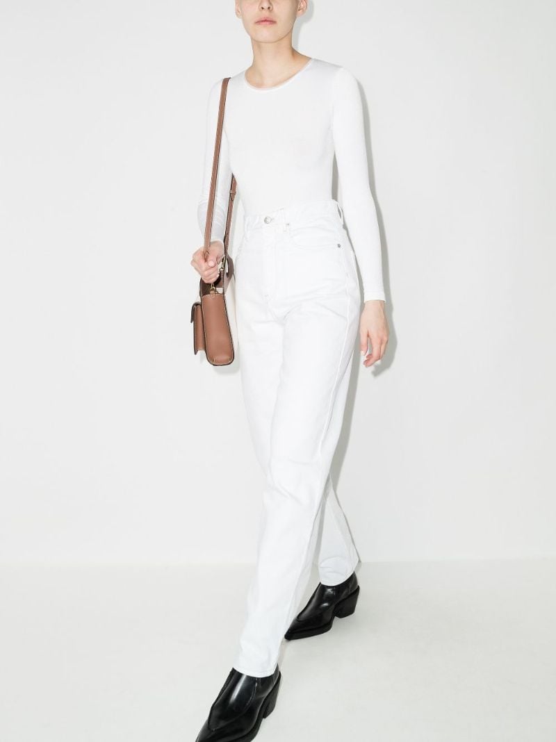White Corsysr High Waist Jeans