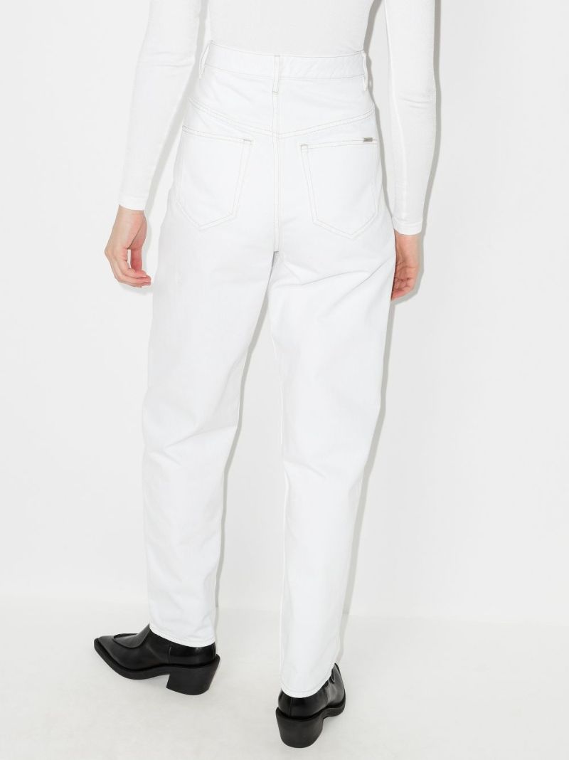 White Corsysr High Waist Jeans