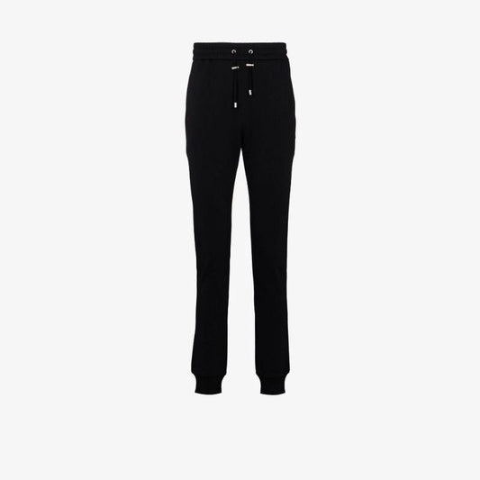 Logo Print Cotton Track Pants