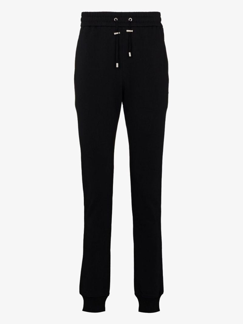Logo Print Cotton Track Pants