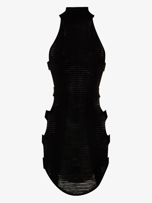 Sleeveless Bandage Cutout Top