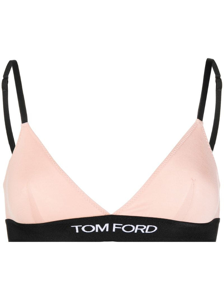 Neutral Logo Triangle Bra