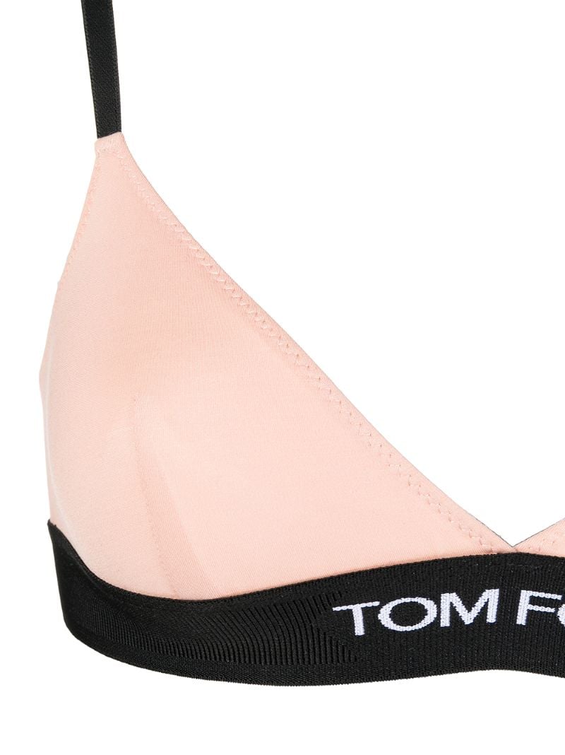 Neutral Logo Triangle Bra