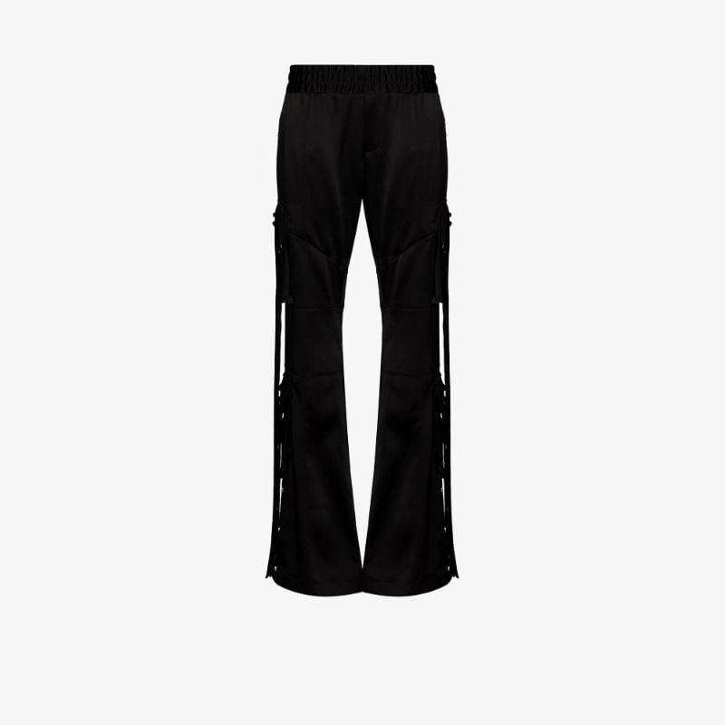 Flared Cargo Trousers