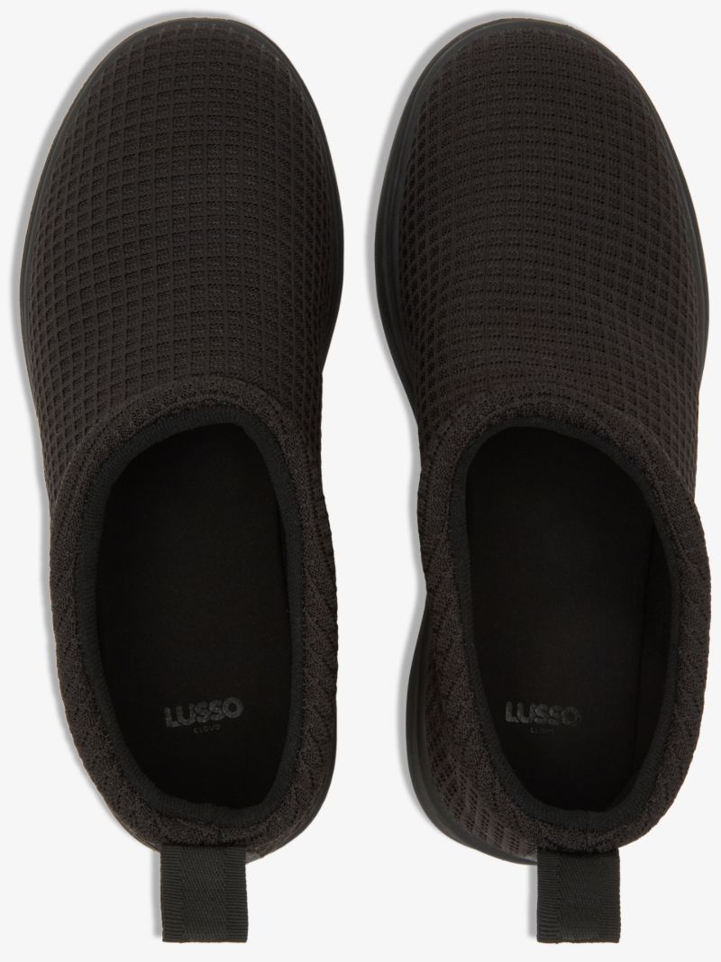 Black Guru Waffle Slippers