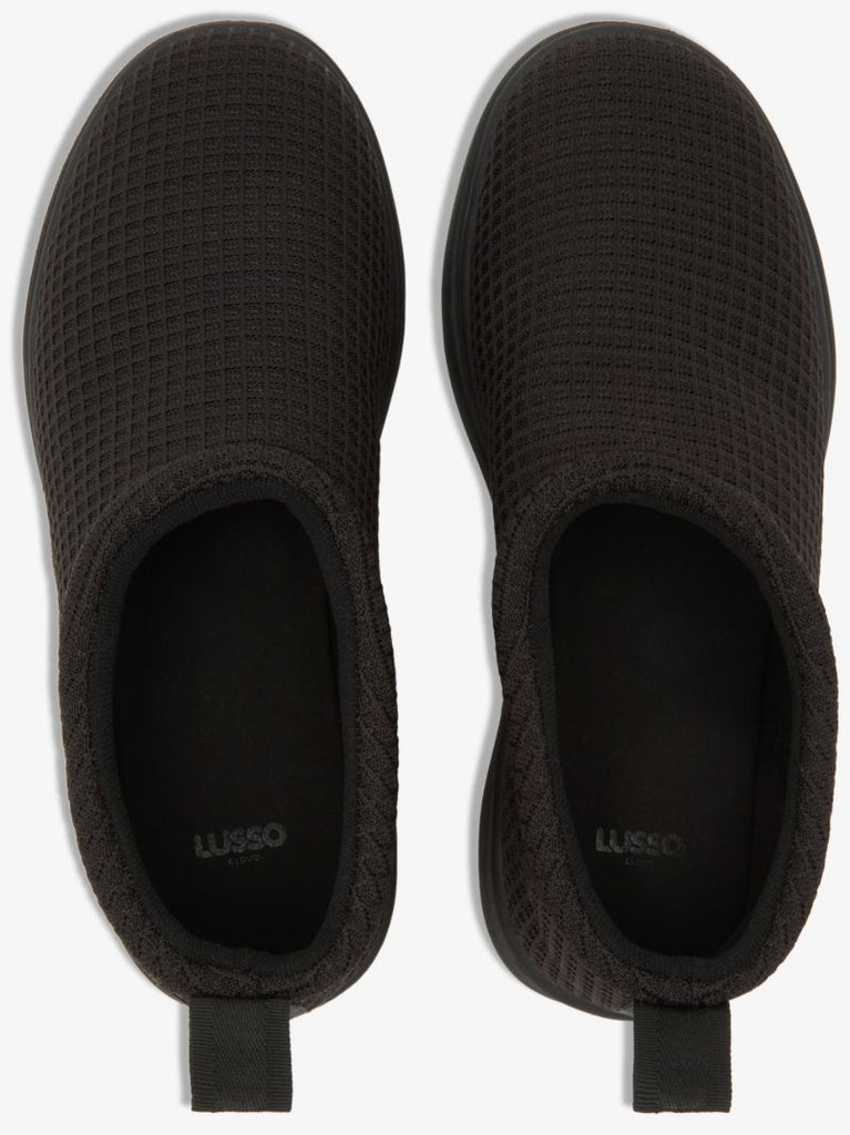 Black Guru Waffle Slippers