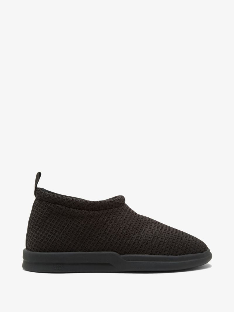 Black Guru Waffle Slippers
