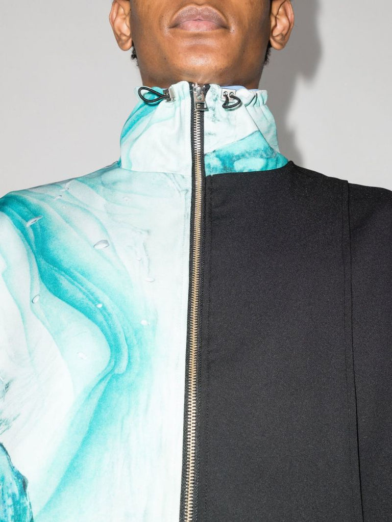 X Piaggio Landscape Bomber Jacket