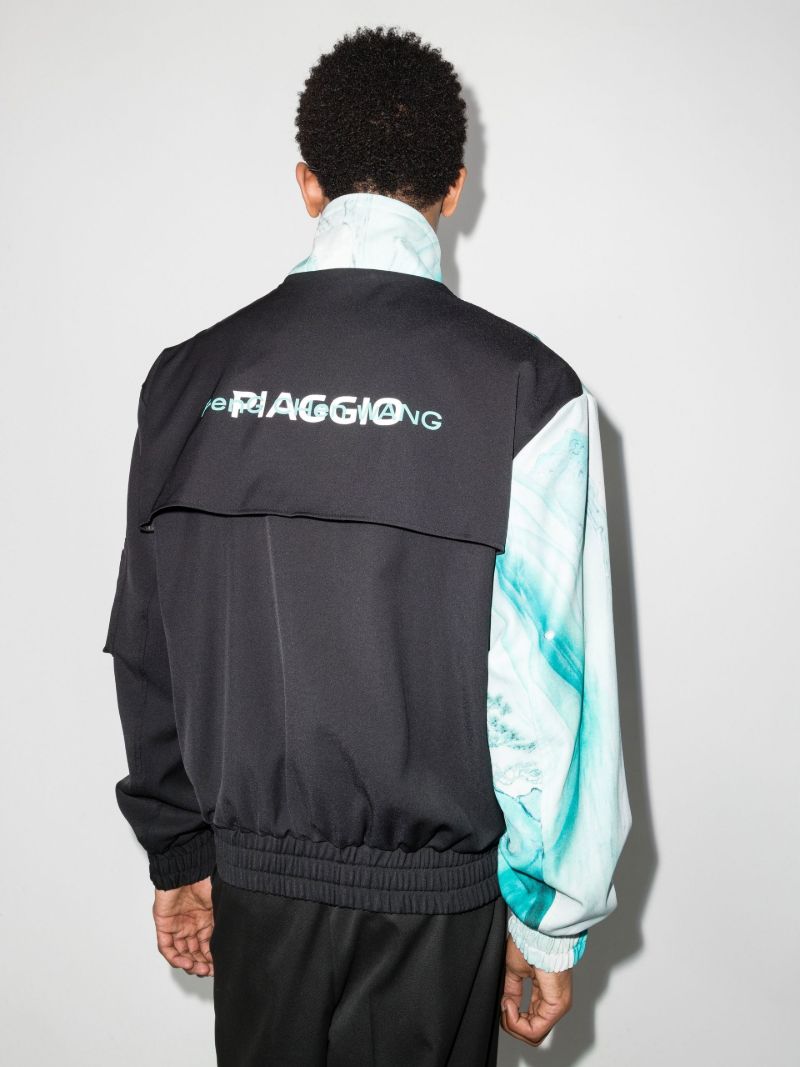 X Piaggio Landscape Bomber Jacket