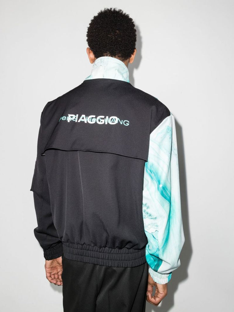 X Piaggio Landscape Bomber Jacket