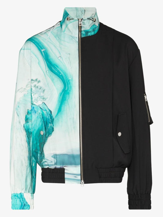 X Piaggio Landscape Bomber Jacket