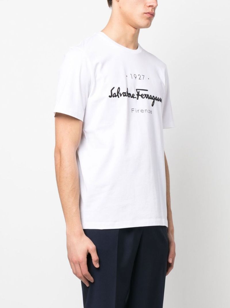 White 1927 Print T-shirt
