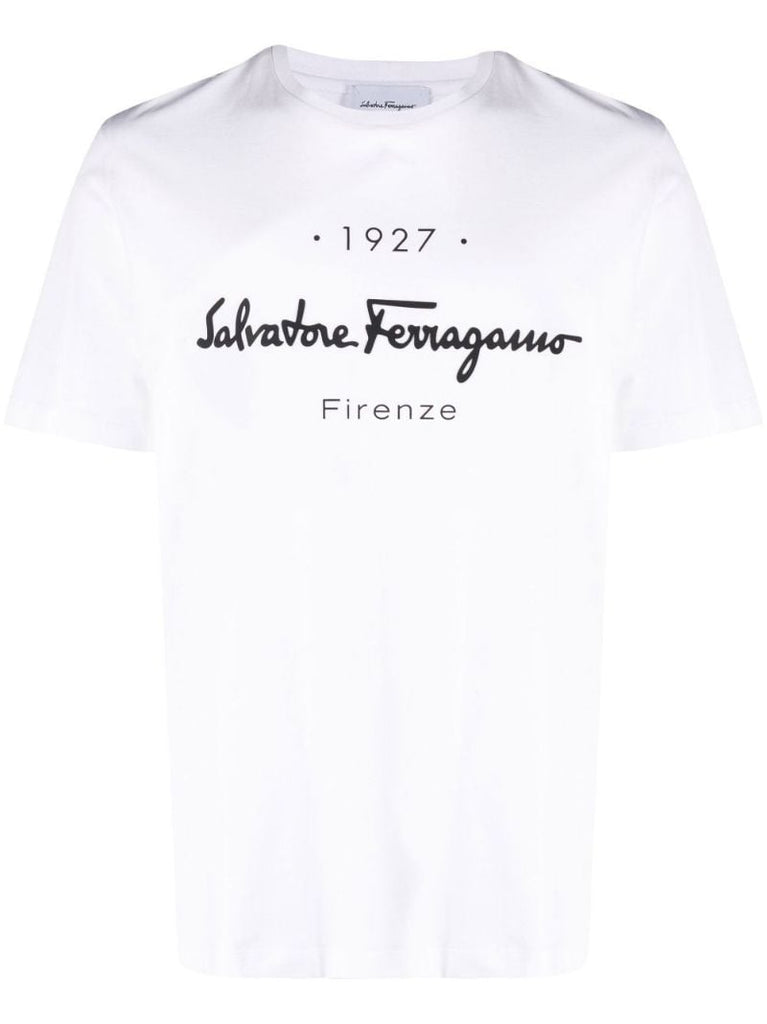 White 1927 Print T-shirt