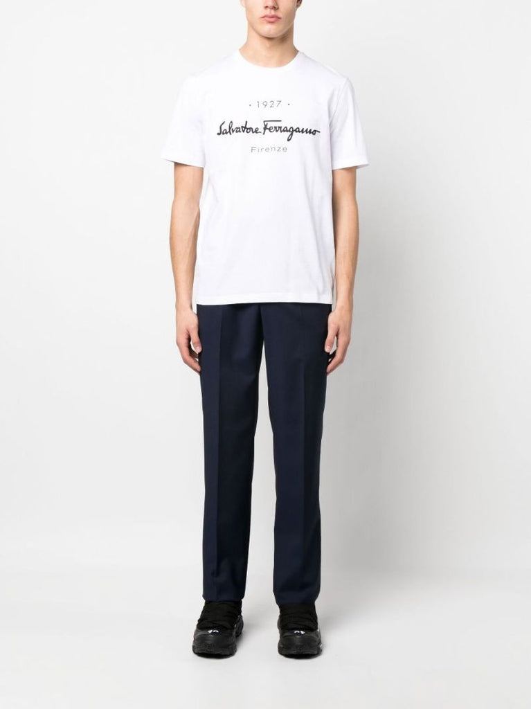 White 1927 Print T-shirt