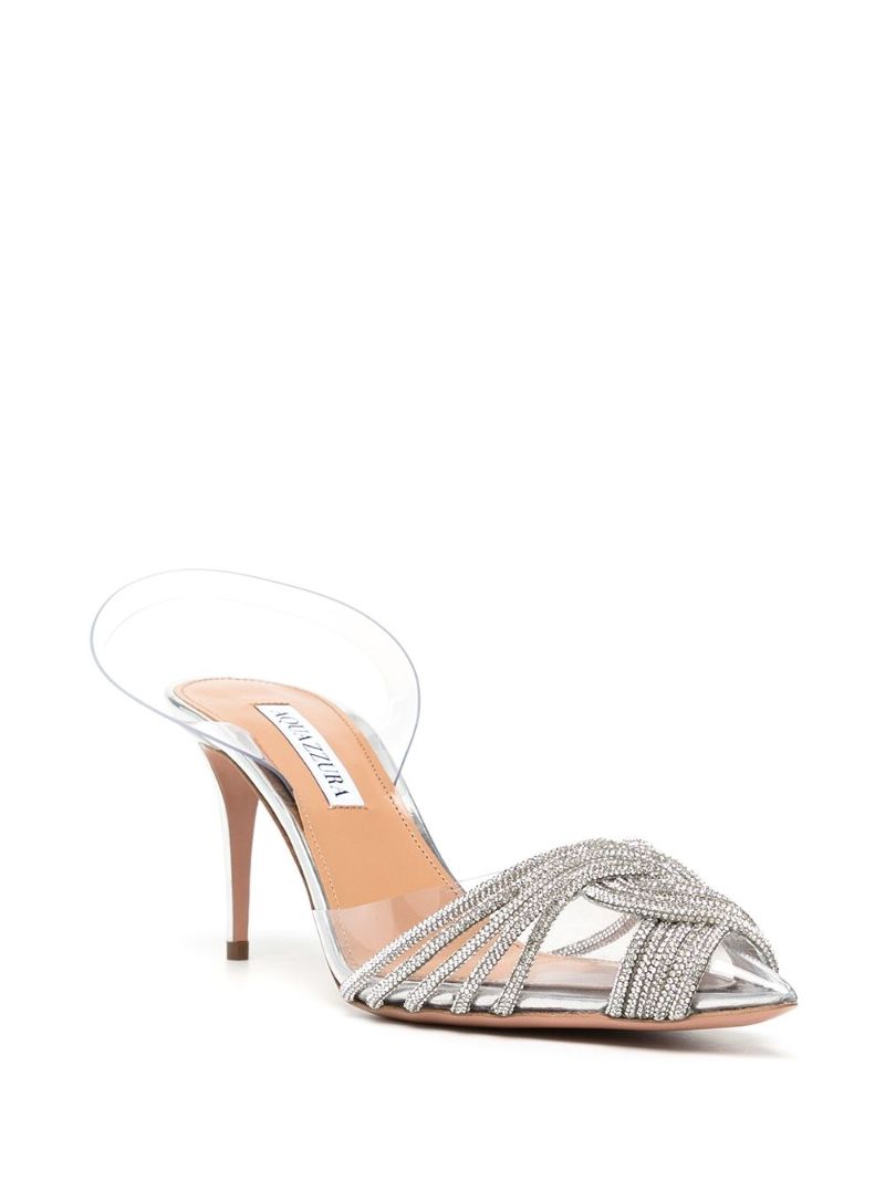 Green Gatsby 80 Slingback Pumps