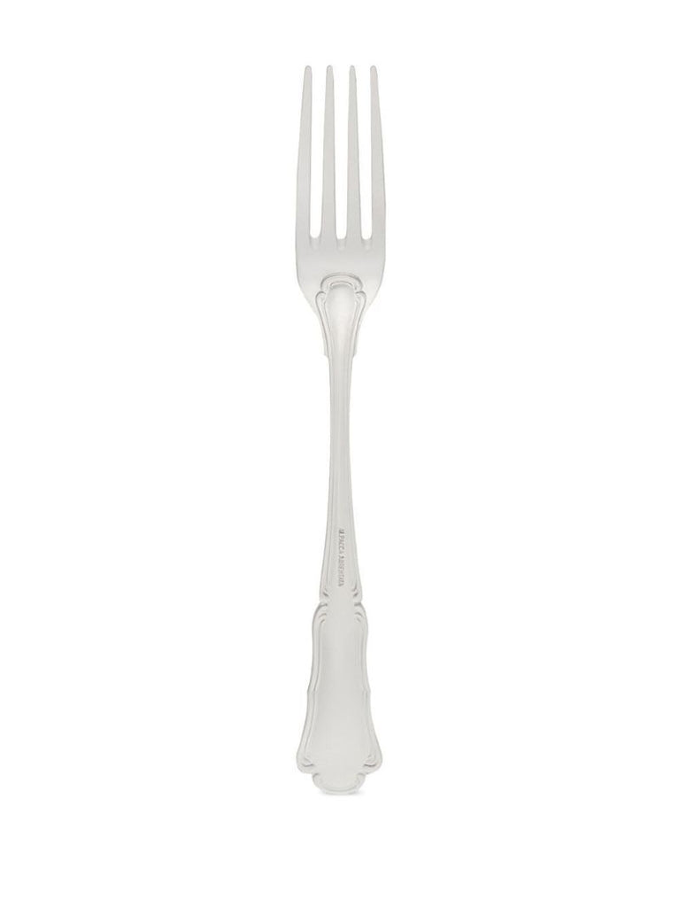 Silver-tone Logo Engraved Cutlery Set