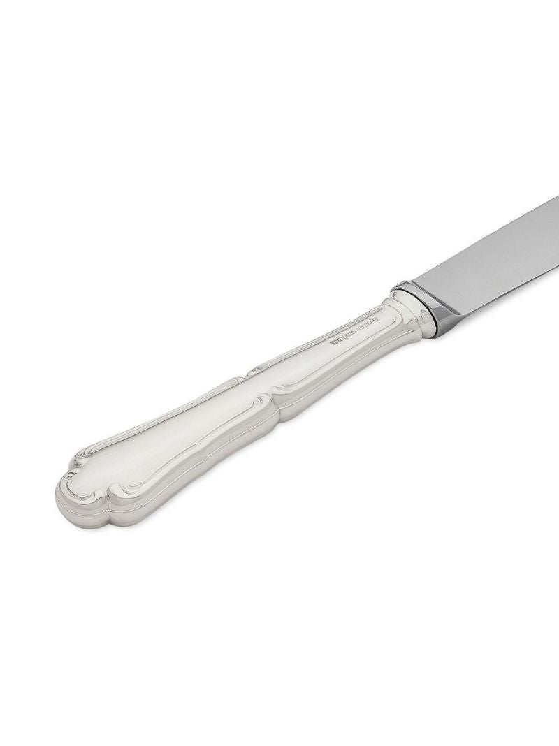 Silver-tone Logo Engraved Cutlery Set